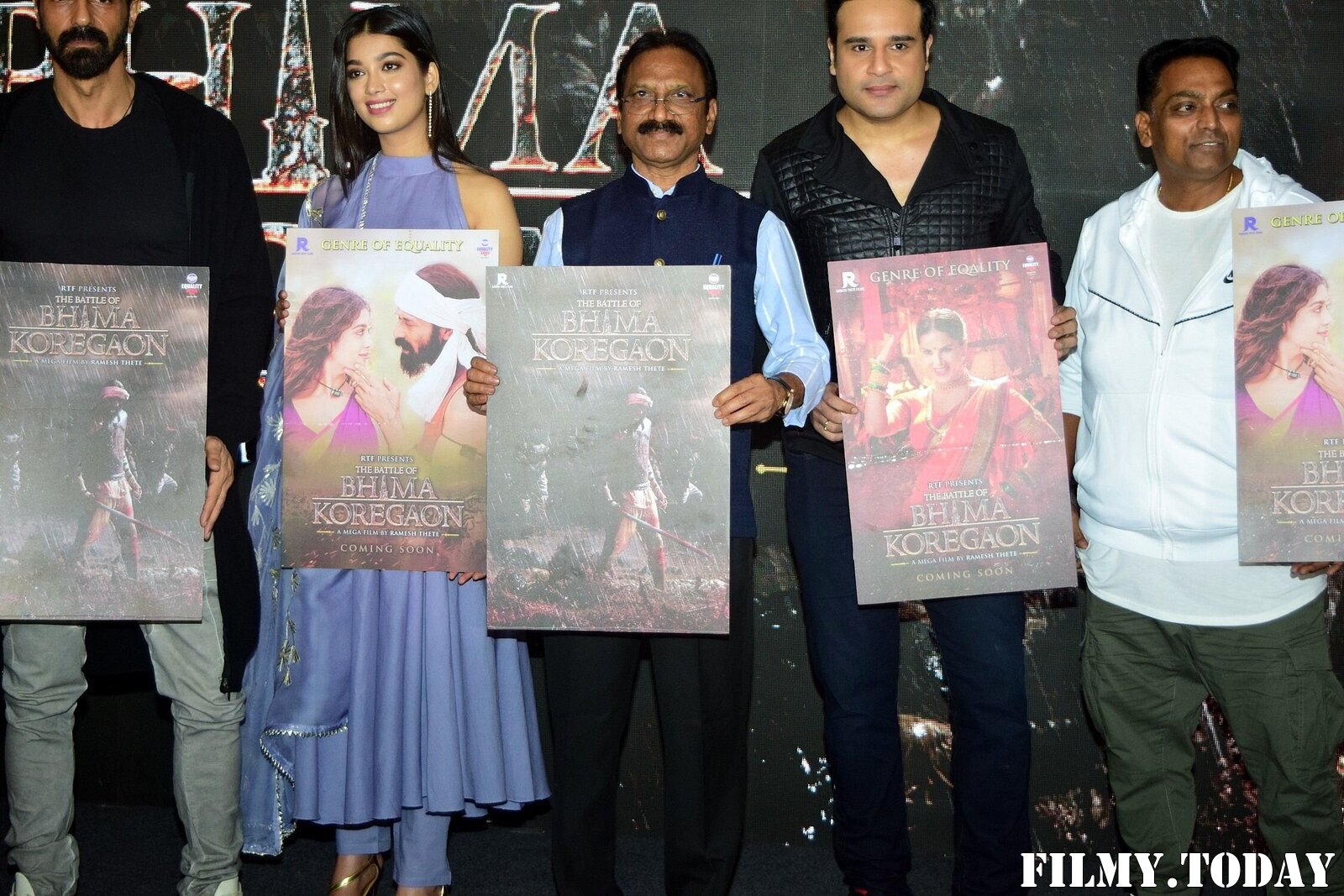 Photos: Teaser Launch Of 'The Battle Of Bhima Koregaon' | Picture 1756834