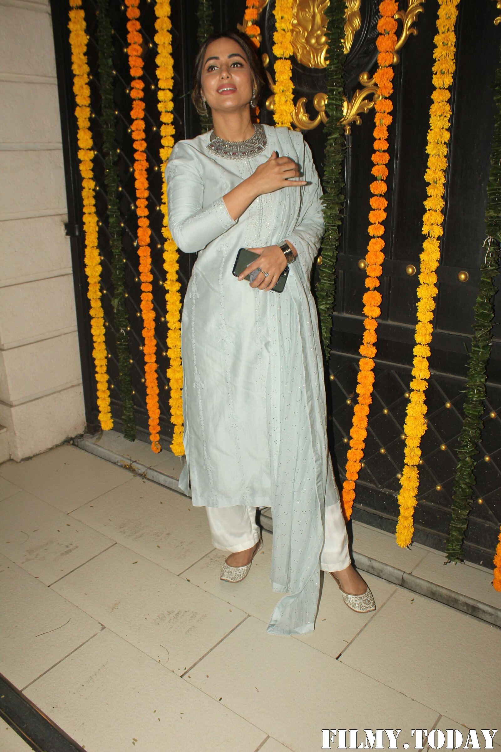 Hina Khan - Photos: Ekta Kapoor's Diwali Party At Her House | Picture 1751225