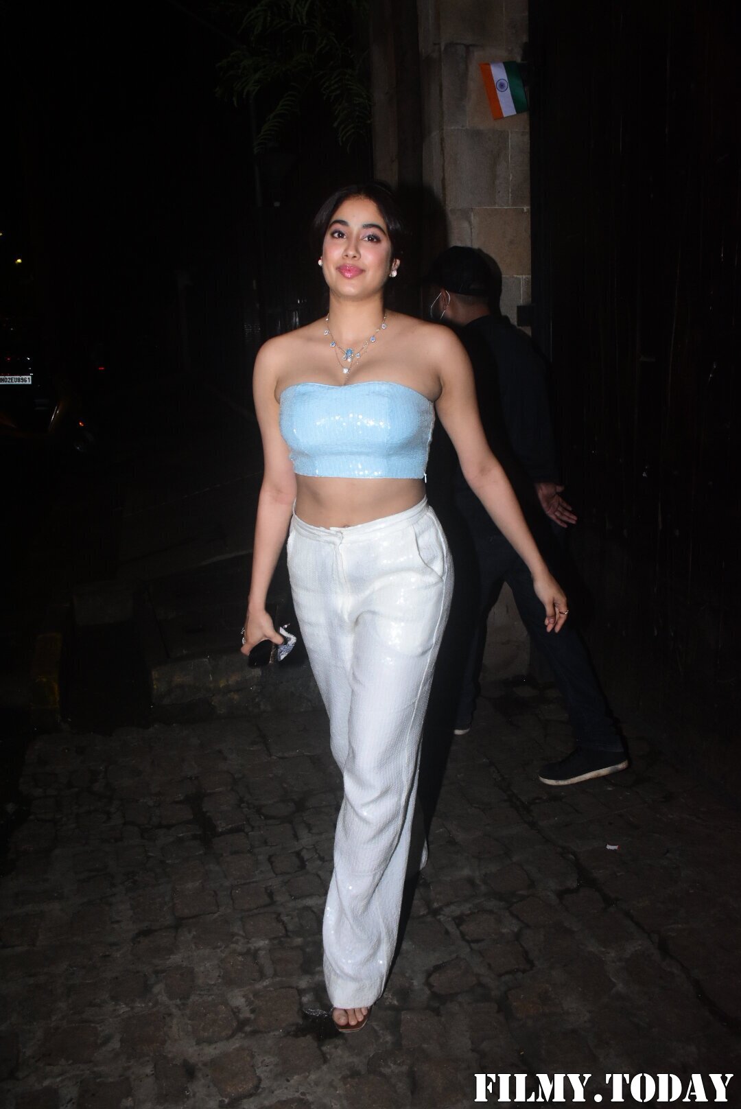 Janhvi Kapoor - Photos: Celebs At Rhea Kapoor Wedding Party At Anil Kapoor's House | Picture 1822258