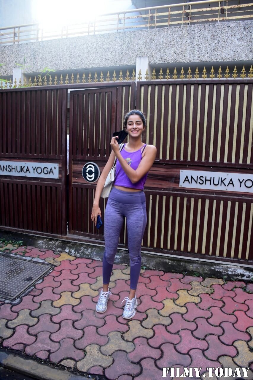 Ananya Panday - Photos: Celebs Spotted At Yoga Class | Picture 1771334