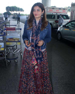 Raveena Tandon - Photos: Celebs Spotted At Airport | Picture 1778344