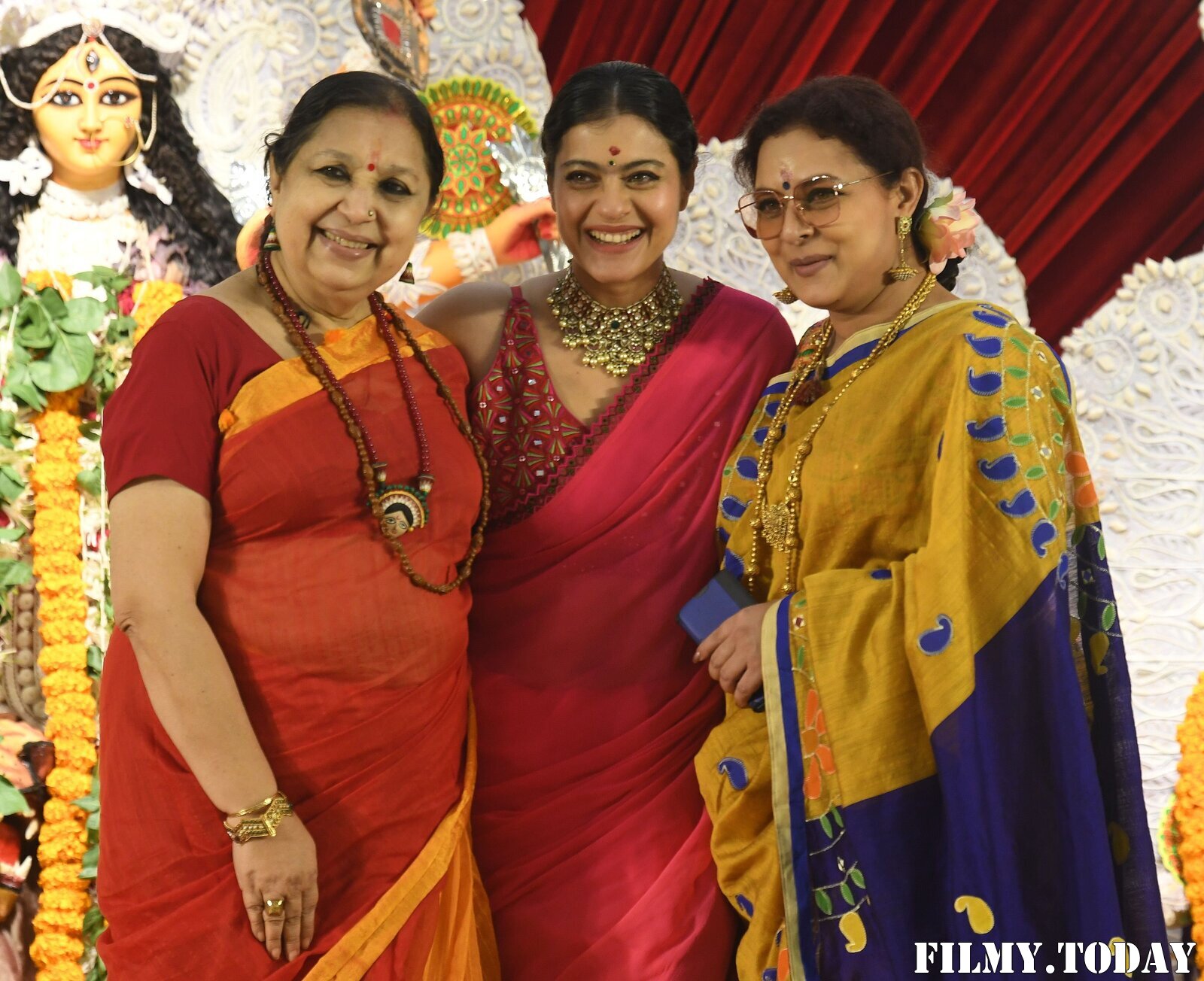 Photos: Celebs At North Bombay Durga Pooja Samiti 2021 | Picture 1828550