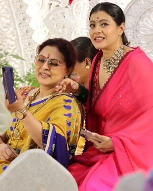 Photos: Celebs At North Bombay Durga Pooja Samiti 2021
