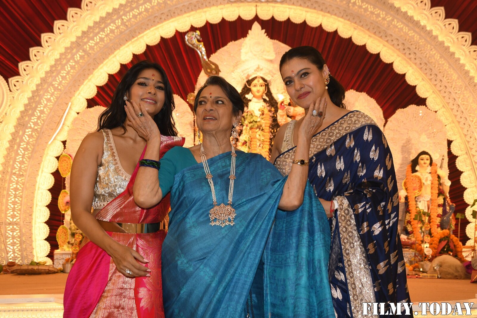 Photos: Celebs At North Bombay Durga Pooja Samiti 2021 | Picture 1828559