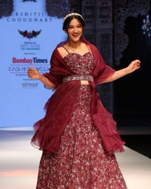 Gauhar Khan - Photos: Celebs Walks The Ramp At Bombay Times Fashion Week 2021 | Picture 1828753